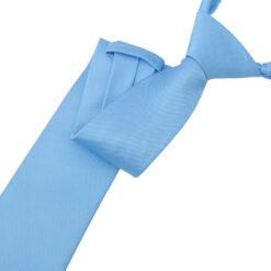 Cornflower Blue Plain Twill Modern Classic Tie