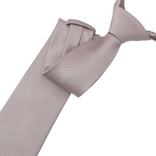 Desert Taupe Plain Twill Modern Classic Tie