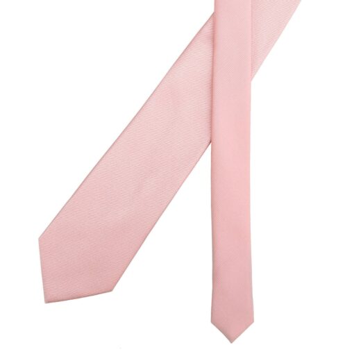 Dusty Pink Plain Twill Tie