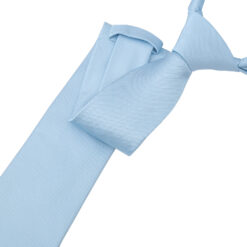 Ice Blue Plain Twill Modern Classic Tie