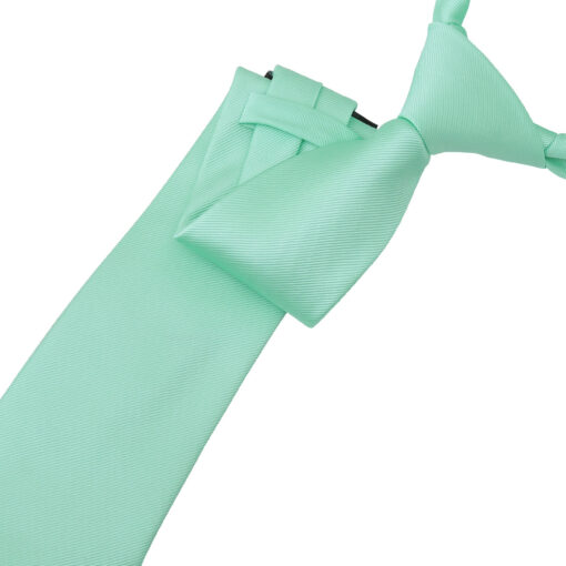 Mint Green Plain Twill Modern Classic Tie