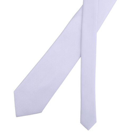 Pastel Lilac Plain Twill Modern Classic Tie