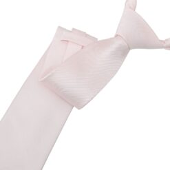 Pink Champagne Plain Twill Modern Classic Tie