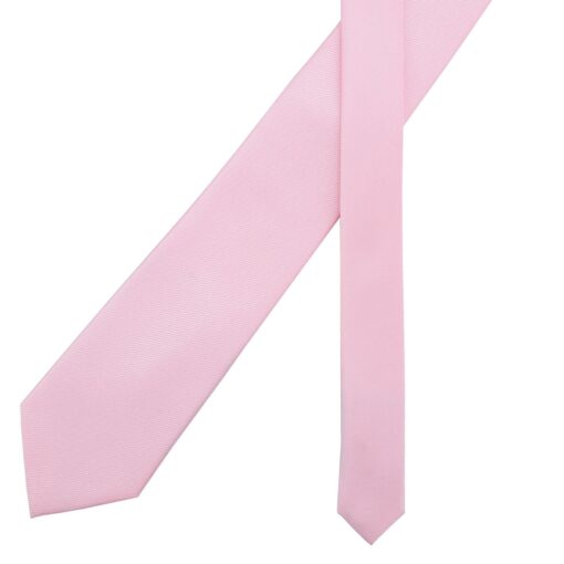 Rose Quartz Plain Twill Tie
