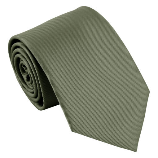 Sage Plain Twill Modern Classic Tie