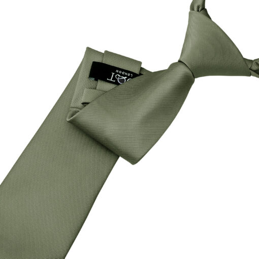 Sage Plain Twill Tie