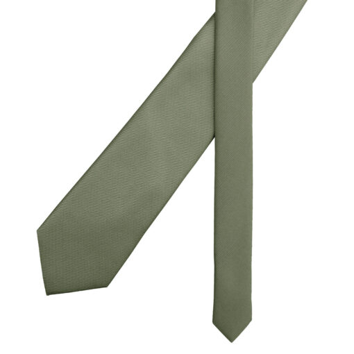 Sage Plain Twill Tie