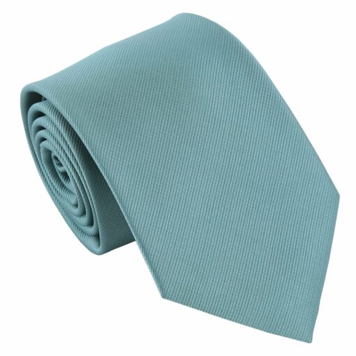 Teal Plain Twill Tie