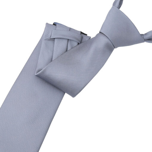 Ultimate Grey Plain Twill Tie