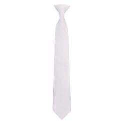 Pink Champagne Plain Twill Clip On Tie