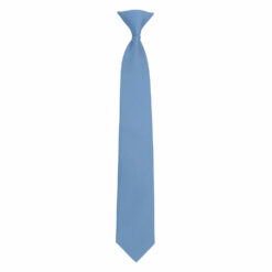 Stormy Weather Plain Twill Clip On Tie