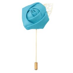 White Plain Twill Lapel Pin