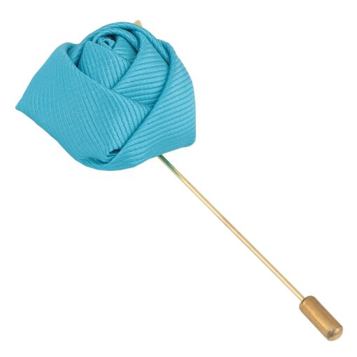 White Plain Twill Lapel Pin