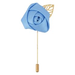 White Plain Twill Lapel Pin
