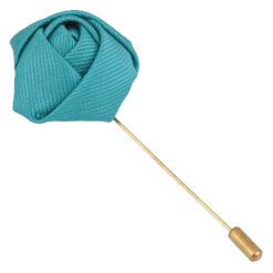 White Plain Twill Lapel Pin