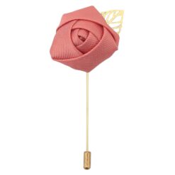 White Plain Twill Lapel Pin