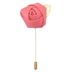 White Plain Twill Lapel Pin