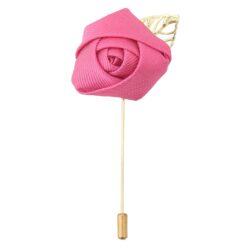 White Plain Twill Lapel Pin