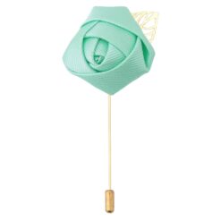 White Plain Twill Lapel Pin