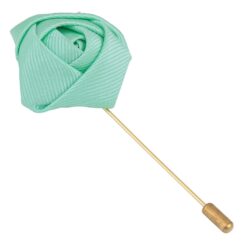 White Plain Twill Lapel Pin