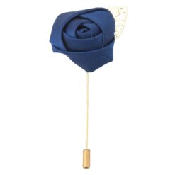 White Plain Twill Lapel Pin