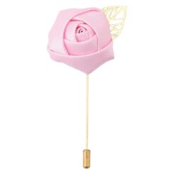 White Plain Twill Lapel Pin