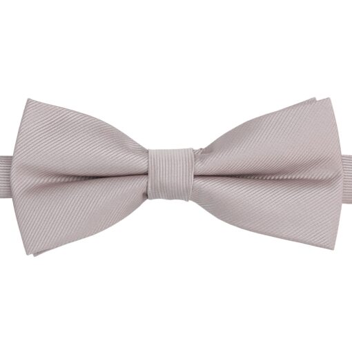 Desert Taupe Plain Twill Pre-Tied Thistle Bow Tie