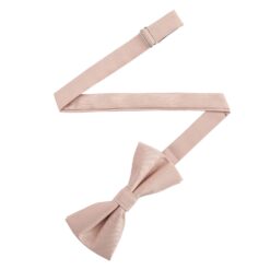 Toasted Almond Plain Twill Pre-Tied Bow Tie
