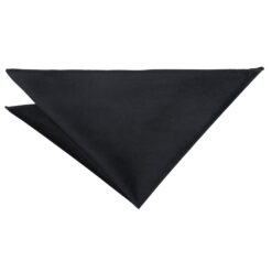 Grey Velvet Pocket Square