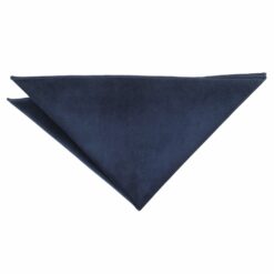 Grey Velvet Pocket Square